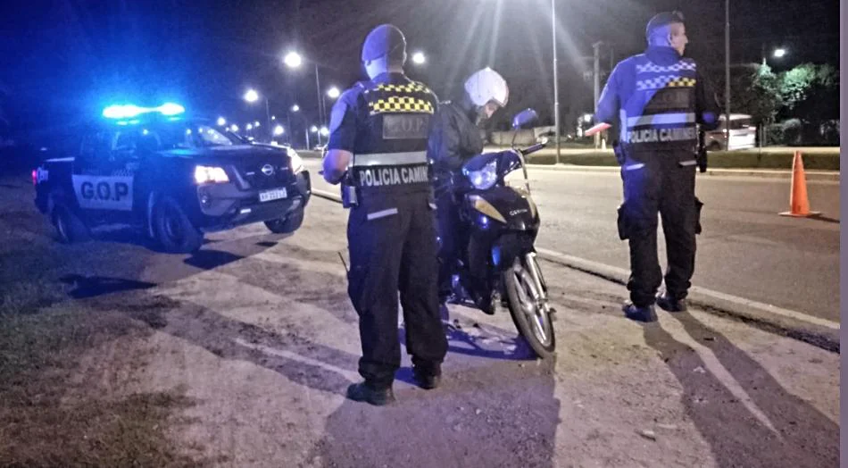 Policiales, control ruta 5