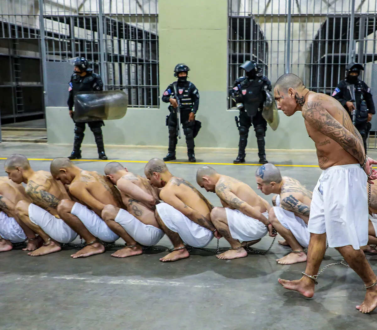 El Salvador presos derechos humanos 2023