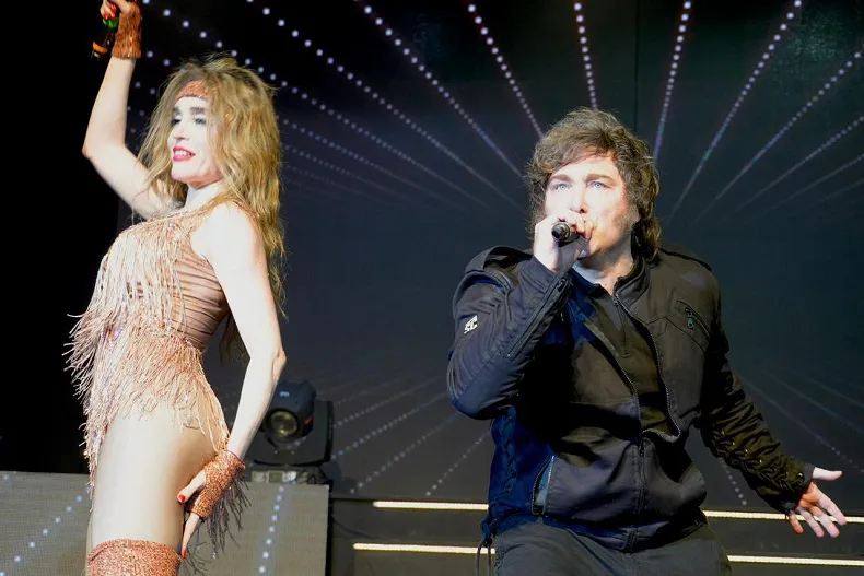 Milei, Javier + Florez, Fátima (4) 20260127