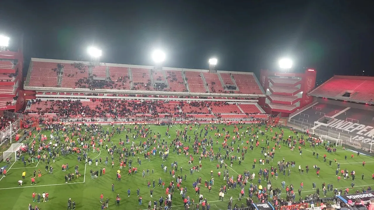 Independiente de Avellaneda, batalla campal Sudamericana