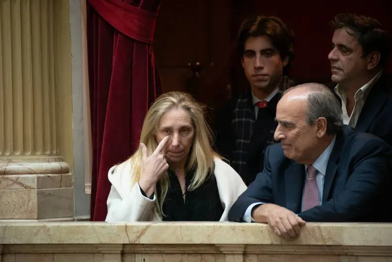 MILEI, Karina + FRANCOS, Guillermo Congreso archivo 2024