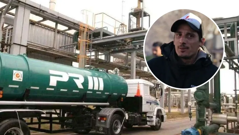 Lucas Felici, secretario gremial del sindicato de trabajadores petroquímicos