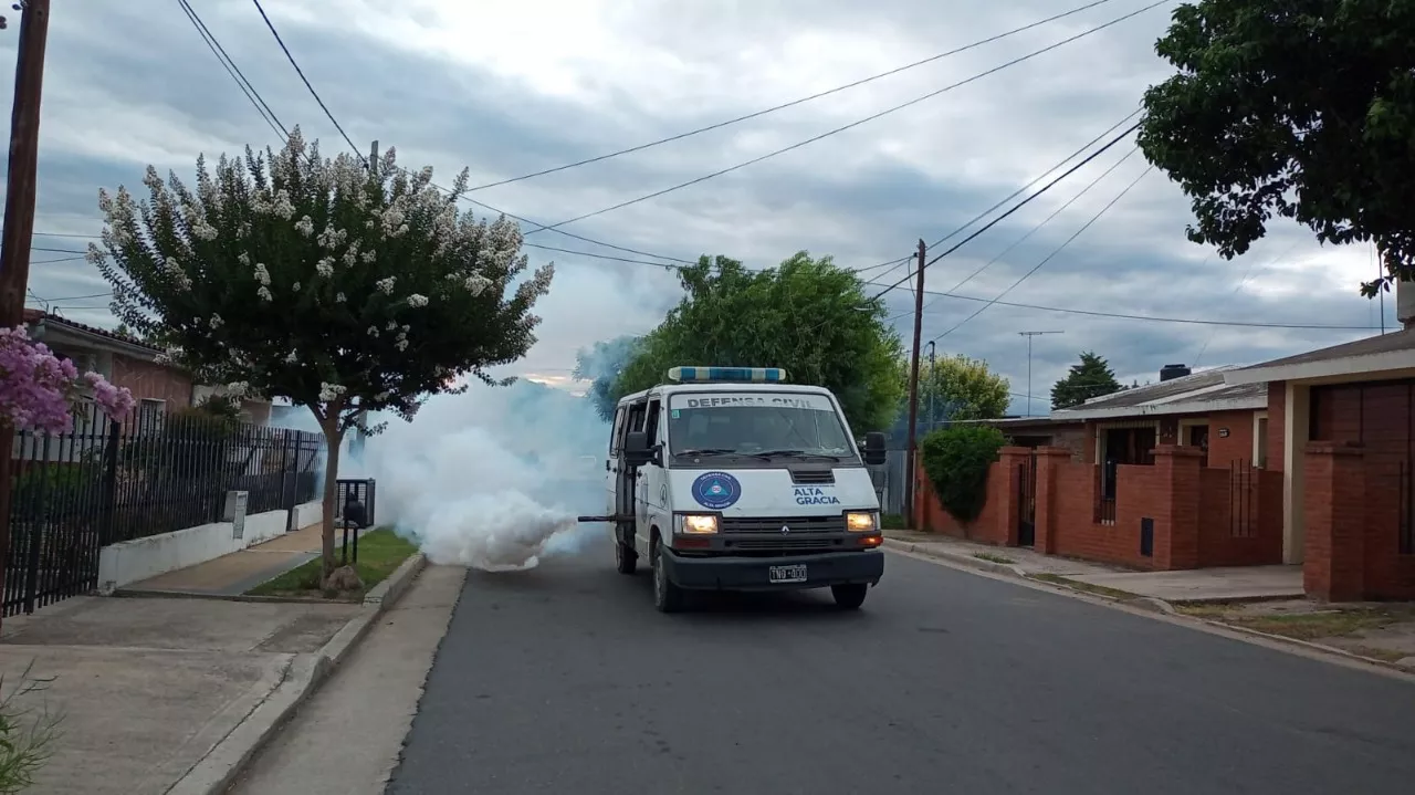 Fumicación -Alta Gracia-Dengue