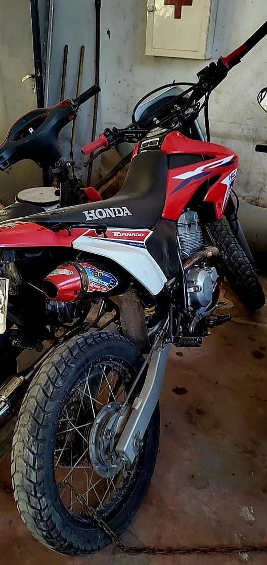 Moto adulterada Alta Gracia