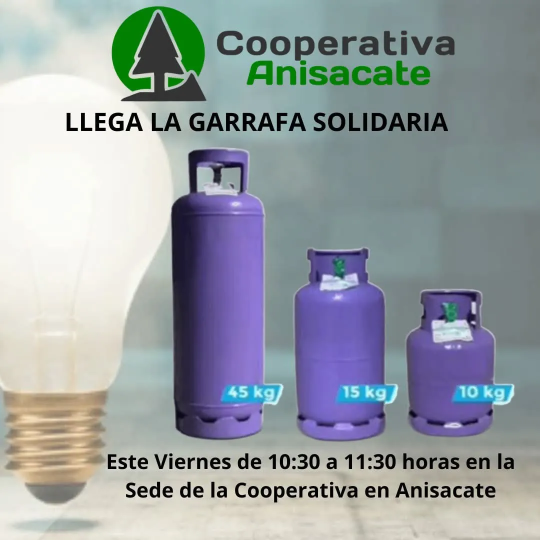 Garrafa solidaria - Coop Anisacate Garrafa solidaria - Coop Anisacate